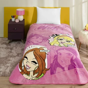 Yeni Sezon Lisanslı Winx Girl Power Battaniye