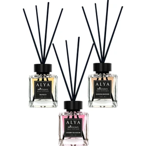 Nature's Scents Bambu Çubuklu Oda Kokusu Cherry Blossom & Sandalwood & Mango 100 ml x 3 Adet