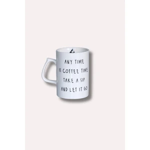 Milky Way Design Coffee Time Mottolu Kupa - 290 cc