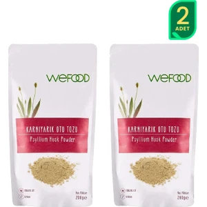 Karnıyarık Otu (Psyllium) Tozu 200 gr 2'li