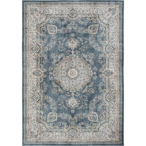 Cool Halı Private Krem Otantik Etnik Desen Dokuma Şönil Yıkanabilir Eskitme Vintage Göbekli Salon Halısı
