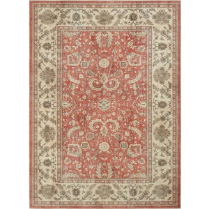 Cool Halı Private Kiremit Halı Yolluk Etnik Desen Otantik Şönil Halı Yıkanabilir Eskitme Vintage Salon Halısı