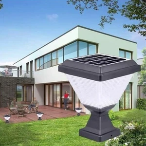 CT-7315 Solar Bahçe Set Üstü Armatür Aydınlatma Lamba Işık Beyaz 6500K 30W Dış Mekan Açık Alan Güneş Enerjili