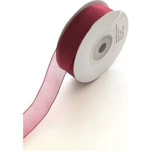 Bordo Organze Kurdele 2 cm