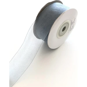 Gri Organze Kurdele 3 cm
