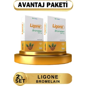 Bromelain 60 Kapsül 2 Kutu ( Avantajlı Paket )