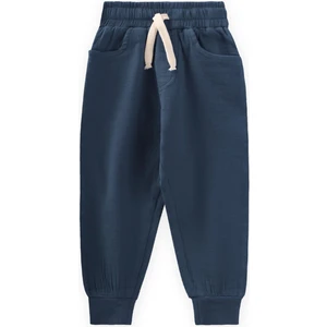 Müslin Likralı Pantolon 1-10 Yaş Lacivert