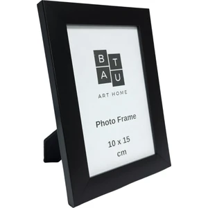 Batu Art Home Fotoğraf Çerçevesi 10 x 15 cm  Siyah Renk Korumalı Kırılmaz Pleksi Camlı Masaüstü Ayaklı ve Duvara Asılabilir