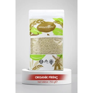White Organic Organik Pirinç 750 GR Yerli Organik Sertifikalı