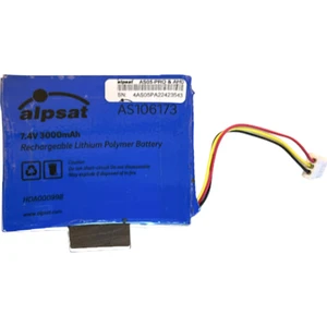 Alpsat AS05-PRO 7.4 Volt 3000 Mah Lityum Pil Polimer Batarya Uydu Yön Bulucu Pili