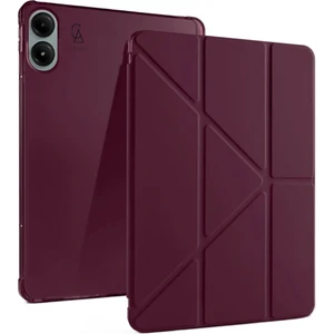 Xiaomi Poco Pad 12.1 Inç Uyumlu Kılıf 3 Farklı Stand Kalemlikli Tri Folding Tablet Kılıfı