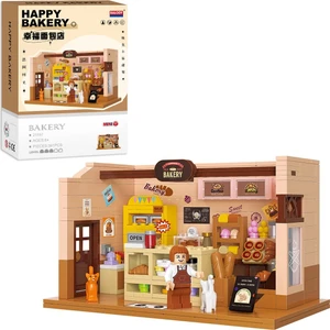 Mini Dükkan Serisi – Pastane (BL21197) – Mini Blok Yapı Oyuncakları Seti
