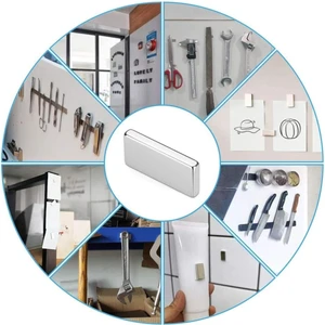 Köşeli Neodyum Mıknatıs Magnet 20 x 10 x 2 mm - Kalınlık 2mm - 1 Adet