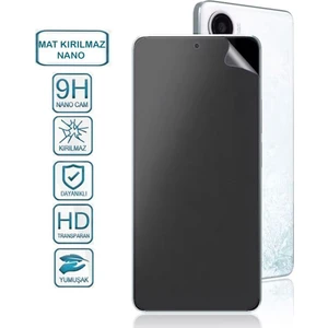 DMN Teknology Samsung Galaxy J7 Max SM-G615 Ekran Koruyucu Esnek Nano Bükülebilen Mat Kırılmaz Ekran