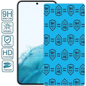 DMN Teknology Samsung Galaxy S8 SM-G950 Ekran Koruyucu Esnek Nano Bükülebilen Kırılmaz Ekran