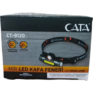 Ct-9120 Mir Led Kafa Feneri (Şarjlı) Çift Fonksiyonlu