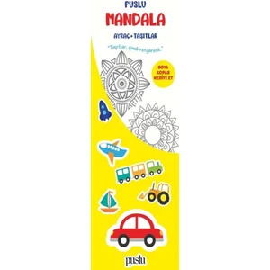 Puslu Mandala Çocuk Ayraç/ Taşıtlar