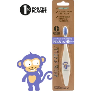 Jack N' Jill Doğal Diş Fırçası - Monkey
