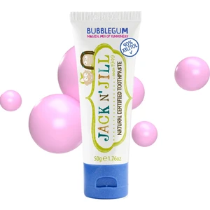 Jack N' Jill Tamamen Doğal Sakız Aromalı Diş Macunu 50g