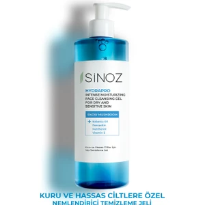 Hydrapro Kuru ve Hassas Ciltler Için Yüz Temizleme Jeli 400 ml