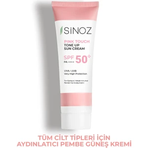 Pink Touch SPF 50 Cilt Yüz Güneş Kremi 50 ML Tüm Ciltler için