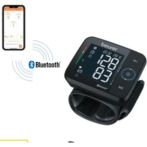 Bc 54 Bluetooth Bağlantılı Tam Otomatik Bilekten Ölçen Tansiyon Aleti