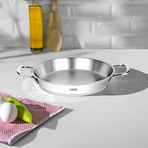 Silver Çelik Italyan Omlet Sahan 16 cm Kapaksız