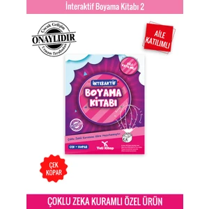 Yeti Kitap Interaktif Boyama  Kitabı 2