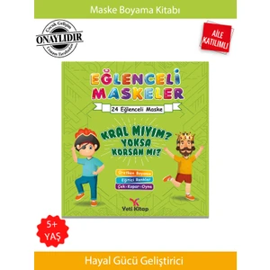 Eğlenceli Maskeler Kral Mıyım Yoksa Korsan Mı?