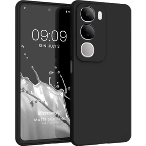 Matte Silicone Vivo Y19S Kılıf Siyah