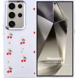 Samsung Galaxy S25 Ultra Kılıf Prettycharm Cherry