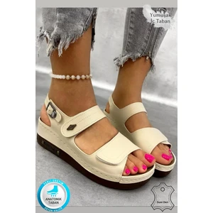 Neon Shoes Arini Günlük Çift Cırt Cırtlı Anatomik Ortopedik Taban Kadın Outdoor Yürüyüş Sandalet