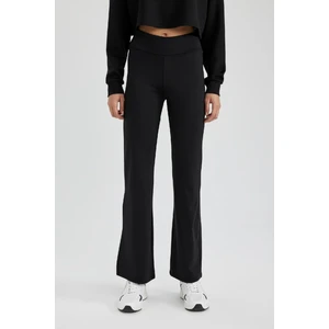 DeFactoFit Jogger Eşofman Altı Geniş Bol Paça Basic Düz Skuba Dalgıç Kumaş A0566AX24SP