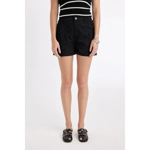 Regular Fit Normal Bel Kısa Paça Poplin Şort A3689AX24HS