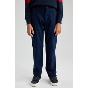 Erkek Çocuk Kargo Fit Standart Paça Twill Pantolon A4936A823WN