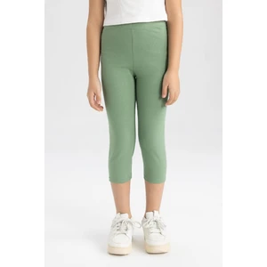 Kız Çocuk Midi Basic Düz Tayt B5656A824SM