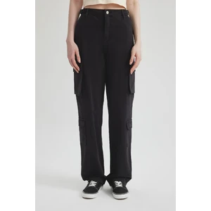 Coool Straight Fit Gabardin Pantolon Kargo Cepli B7611AX24SP