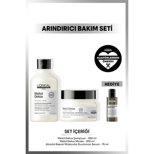 L'Oréal Professionnel Serie Expert Metal Detox Arındırıcı Şampuan 300 ml – Glicoamine ve Ionene İçeren, İşlem Görmüş Saçlar İçin