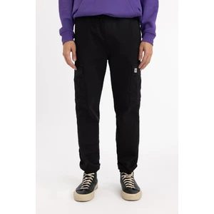 Regular Jogger Gabardin Pantolon Kargo Cepli Lastikli Paça B8668AX23CW