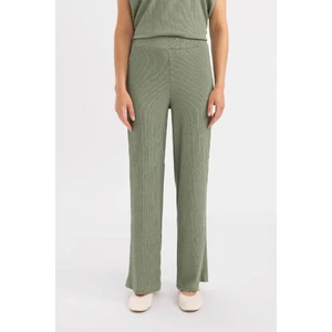 Bürümcük Pantolon Wide Leg Geniş Bol Paça Esnek Belli C0200AX24SP