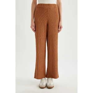Wide Leg Geniş Bol Paça Esnek Belli Bürümcük Pantolon C0200AX24SP