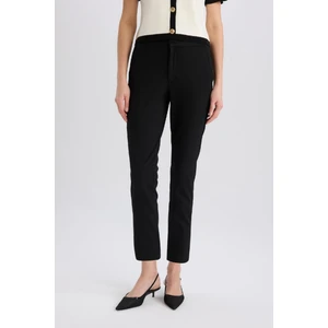 Klasik Chino Kumaş Pantolon Normal Bel Basic Düz Cepli Bilek Boy C1429AX25SP