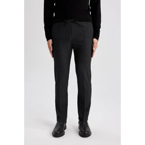 Yün Görünümlü Jogger Pantolon Cepli Düz Paça C1474AX23WN