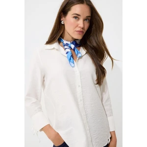Regular Fit Basic Düz Uzun Kollu Gömlek C3819AX25SP