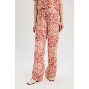 Regular Fit Geniş Bol Paça Desenli Pantolon D4631AX25SP