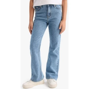 Kız Çocuk Flare Fit İspanyol Paça Jean Pantolon D7096A825SM