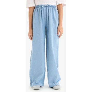 Kız Çocuk Wide Leg Geniş Paça Jean Pantolon D7101A825SM