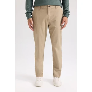 Regular Fit Normal Kesim Yazlık Düz Paça Chino Kanvas Pantolon D7349AX25SP