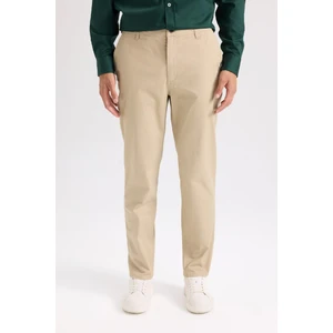 Regular Fit Normal Kesim Yazlık Düz Paça Chino Kanvas Pantolon D7349AX25SP