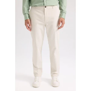 Regular Fit Normal Kesim Yazlık Düz Paça Chino Kanvas Pantolon D7349AX25SP
